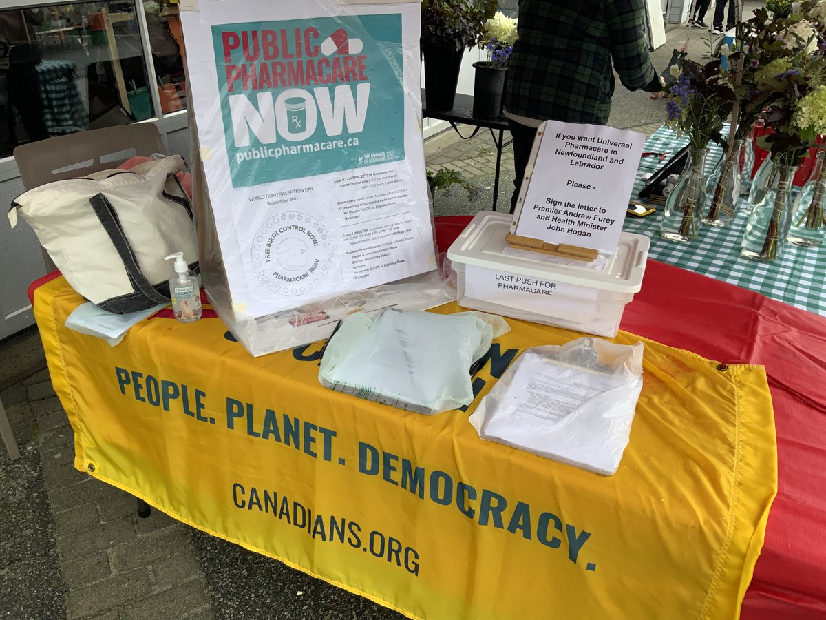 sjfmnl's tweet image. We have two community organizations here today doing outreach! Come learn about Candle lighters Newfoundland and Labrador, and The Council Of Canadians Avalon Chapter at 245 Freshwater Road until 4pm. #sjfmnl #sjfm #communitytable #communityoutreach #stjohns