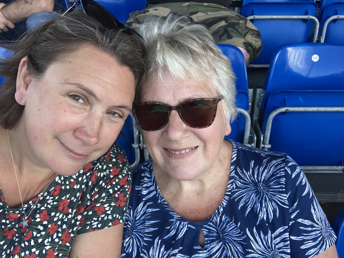 First match of the season for me. 3-0 up so far. I’ll have to come more often! #wafc 💙☀️💙