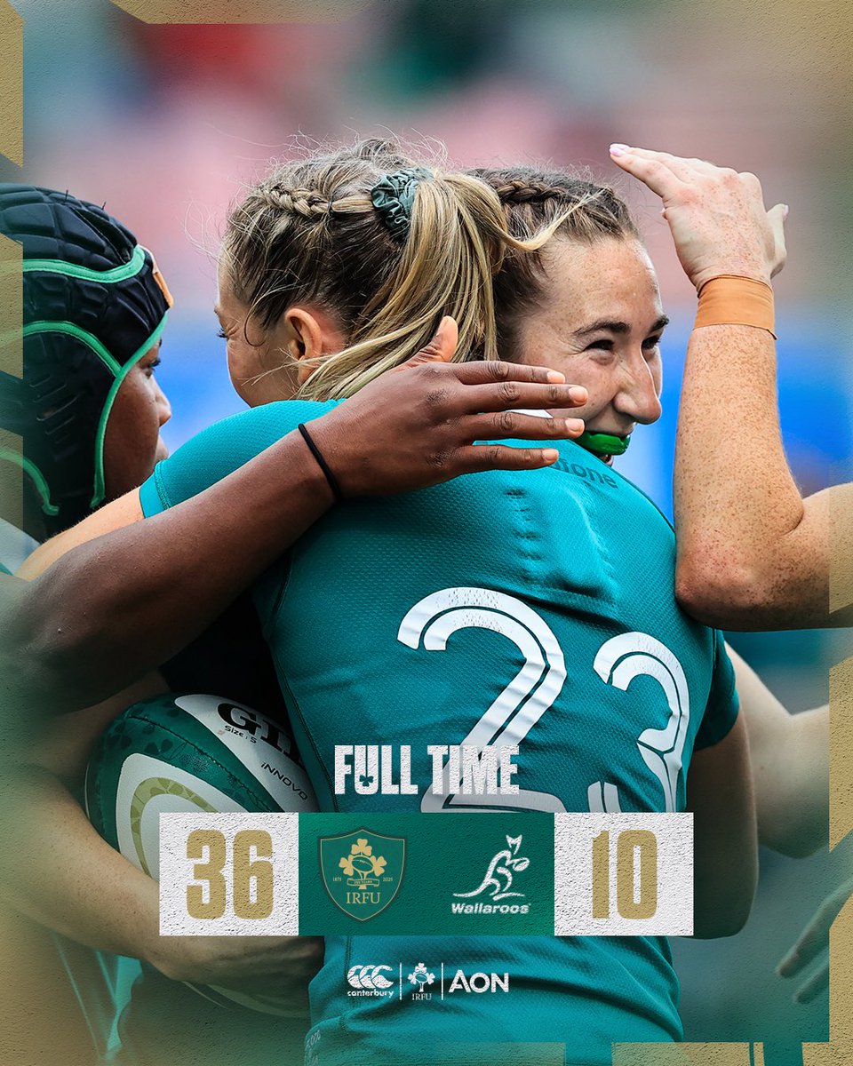 A special win! 💚

#IrishRugby