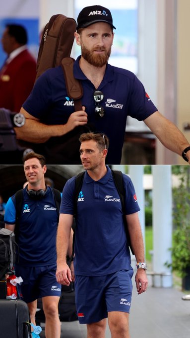New Zealand have arrived in Sri Lanka for 2-match Test series. 