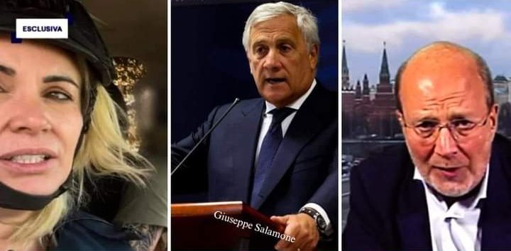 P_M_1960's tweet photo. Per la Battistini, entrata in Russia con l'esercito ucraino senza autorizzazione delle autorità, Tajani ha convocato l'ambasciatore russo. Per Marc Innaro, inserito nella lista della morte dai servizi segreti ucraini, silenzio assoluto. 
Ipocrisia e doppi standard insopportabili. https://t.co/2dHGYLykdR