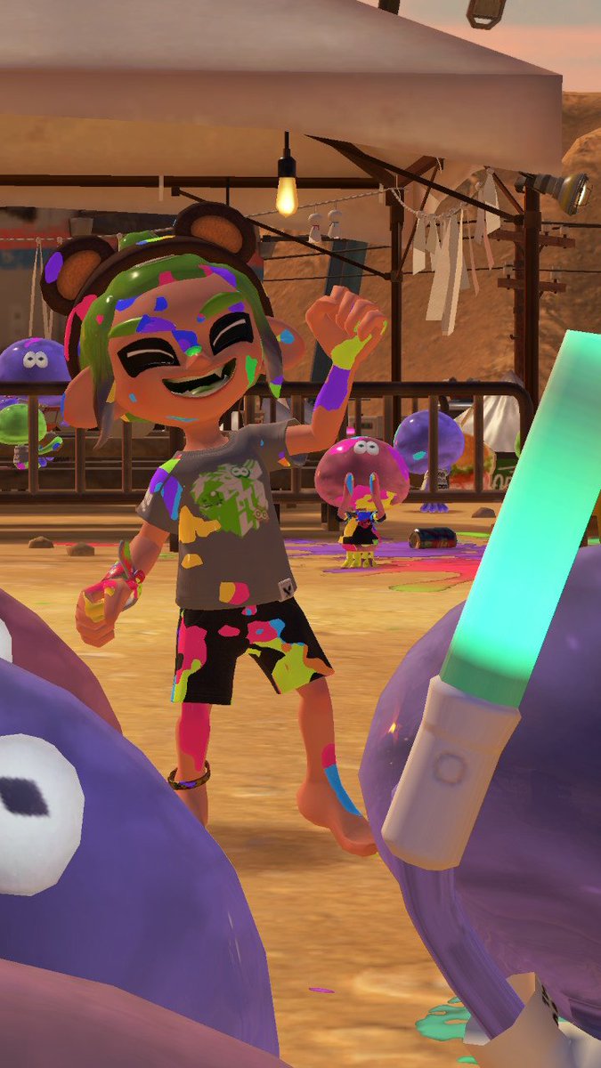 YuUbQr's tweet photo. 유야님이랑 페스를띠다💚
#スプラトゥーン3 #Splatoon3 #NintendoSwitch #PoSky https://t.co/Bvc0x7KDFH