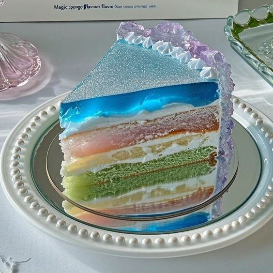 daily_dolce's tweet photo. The layers of this cake are so pretty https://t.co/yWFBh0WJIL