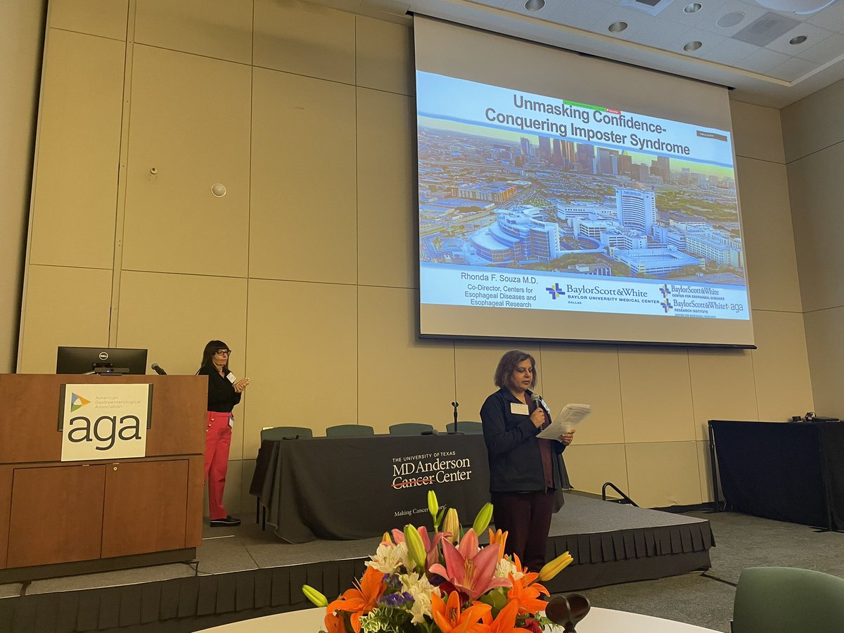 Richa Shukla (@richashuklamd) on Twitter photo Many thanks to Dr Rhonda Souza <a href="/RhondaSouzaMD/">Rhonda Souza</a> for your pearls of wisdom in conquering the beast that is impostor syndrome. <a href="/AmerGastroAssn/">American Gastroenterological Association (AGA)</a> Many thanks to Dr Rhonda Souza <a href="/RhondaSouzaMD/">Rhonda Souza</a> for your pearls of wisdom in conquering the beast that is impostor syndrome. <a href="/AmerGastroAssn/">American Gastroenterological Association (AGA)</a>