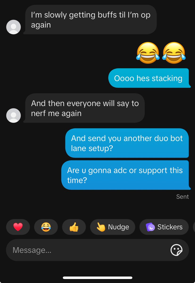 redxr98's tweet photo. Man is waiting for his next rework and patch notes  @TheDeviousK https://t.co/QGE91wKWno