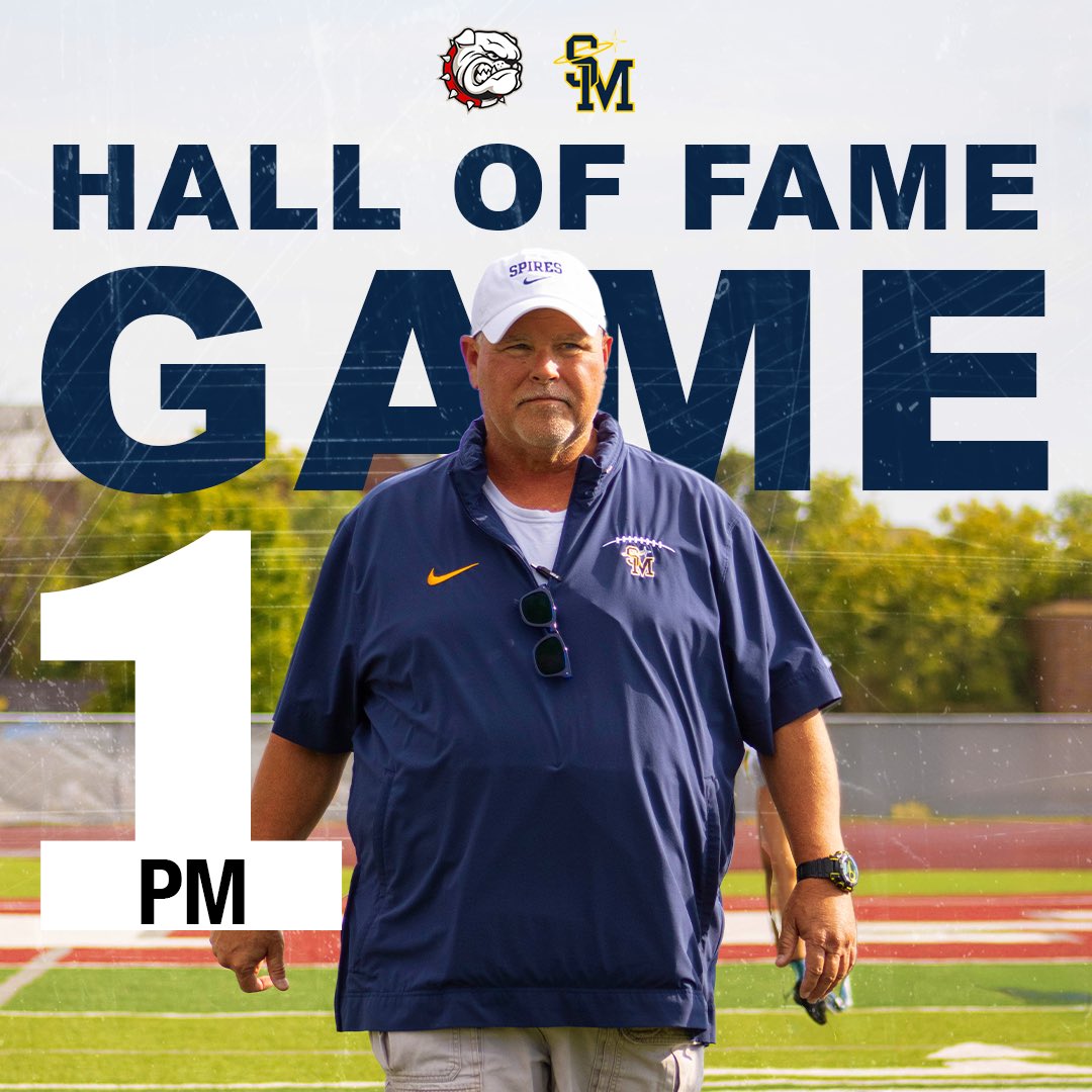 𝗚𝗔𝗠𝗘 𝗗𝗔𝗬! 🐉💫

It’s the Hall of Fame Game today at Charles J. Berkel Memorial Stadium! The team will face off against McPherson with kickoff slated for 1pm. Show up and show out. 🏈⏰ 

🎟️ - gospires.com/tickets
📺- kcacnetwork.com/?B=1145646

#GoSpires #FirstCityU