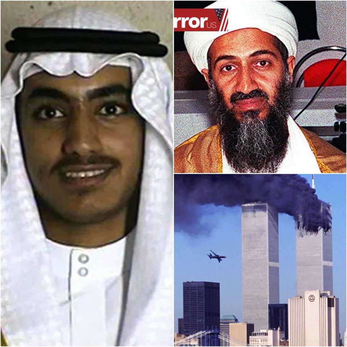 The Mirror: Osama bin Laden's son is alive, reviving al-Qaeda and set to  continue his father's work His elimination in 2019 has been called for by  US President Trump, but new intelligence, image size:1200x1200