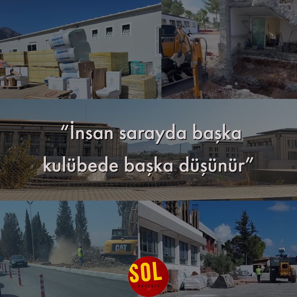 HareketSol's tweet photo. Gecekondulaşan Eğitim: “İnsan sarayda başka kulübede başka düşünür.” https://t.co/ZAYOU8Czrm