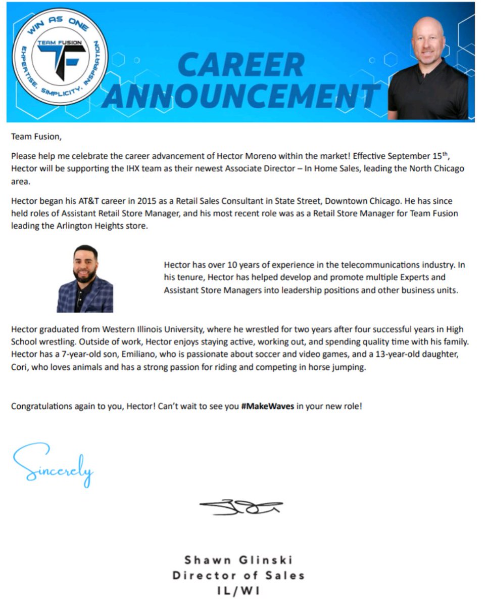 Team Fusion (@teamfusionglm) on Twitter photo Help us to congratulate Hector Moreno on his career advancement. Well deserved and much success! <a href="/BrianWest_GLM/">Brian West - GLM VPGM</a> <a href="/shawnglinski/">Shawn Glinski</a> Help us to congratulate Hector Moreno on his career advancement. Well deserved and much success! <a href="/BrianWest_GLM/">Brian West - GLM VPGM</a> <a href="/shawnglinski/">Shawn Glinski</a>