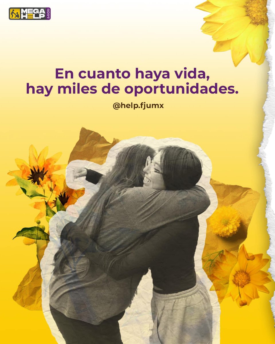 help_fjumx's tweet image. Aunque las dificultades y los obstáculos se presenten en nuestro camino, siempre hay una oportunidad para superarlos y seguir adelante.

No permitas que las adversidades te detengan, cada desafío es una oportunidad para crecer.

#SeptiembreAmarillo #HelpMx #MH2024🎗️