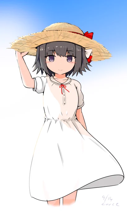 夏の石垣ちゃん#艦これ版真剣お絵描き60分一本勝負_20240914 