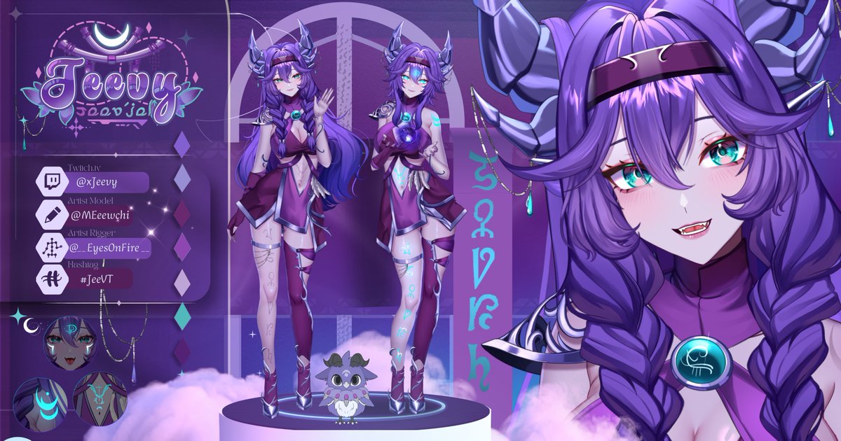 "..ᴀɴᴅ ᴡʜᴇɴ ɴɪɢʜᴛ ꜰᴀʟʟꜱ, ɪ ᴡɪʟʟ ʟɪɢʜᴛ ʏᴏᴜʀ ᴡᴀʏ."🌙

Ich möchte auch einen Pin-Post!
Hallo liebe #gertvtuber • Ich bin Jeevy, eine Mondschattenelfe die sich meist in den weiten Welten von #WorldofWarcraft aufhält und in den tiefen Schatten von Twitch zu finden ist