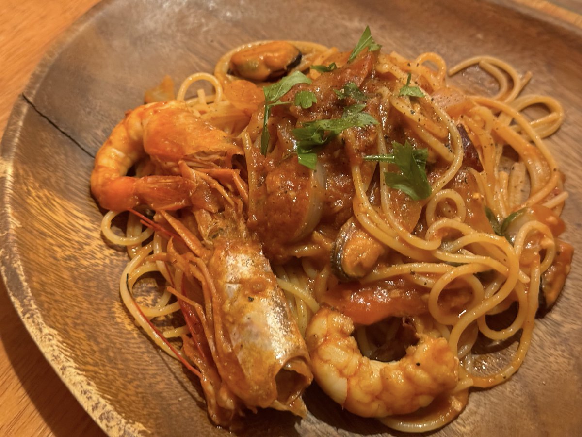 cap_me1's tweet photo. 気合いのまかない
ペスカトーレ
#OGEATS #OG飯 https://t.co/Lz2NfKHQzi