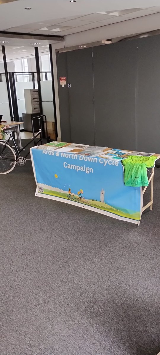 Great to be in Bangor today 😍 thanks to everyone who helped and came to talk to us about the group