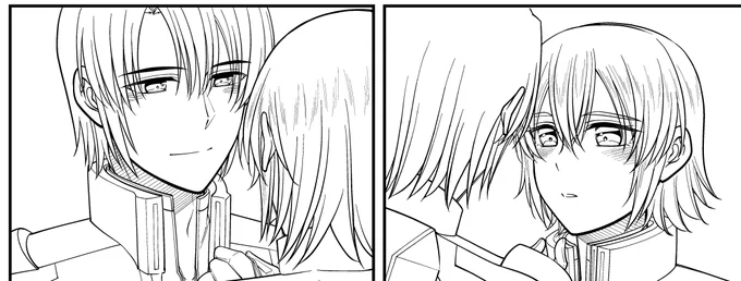 好きがあふれちゃってる表情描くのは楽しいな。

アス→カガを描くのは元々大好きだったけど、自由を経てアス←カガ描くのがとてもとても楽しくなった。 