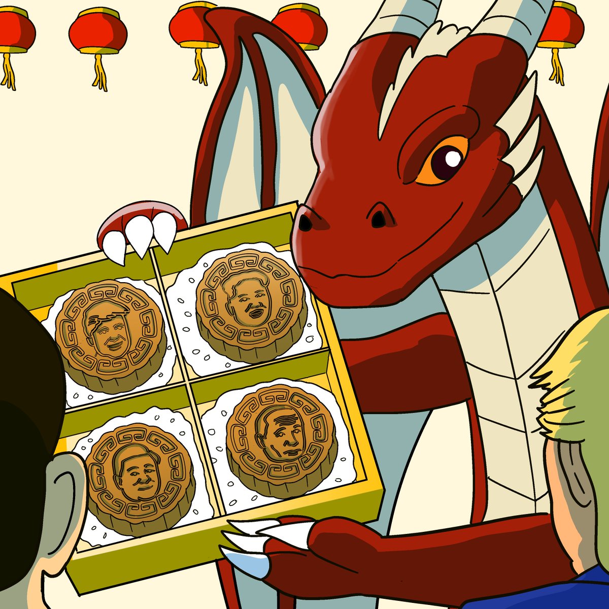 Mooncakes anyone? 👀🐲