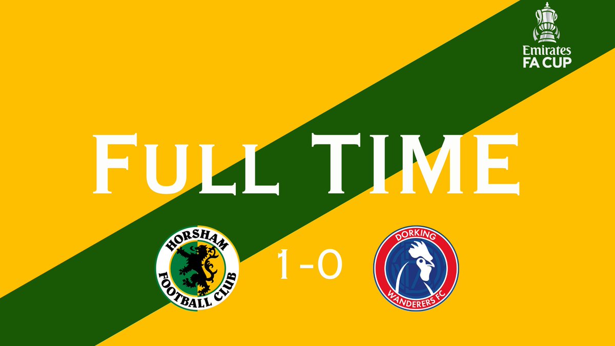 Horsham FC tweet media