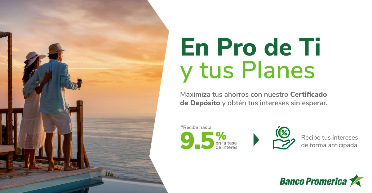 Tus planes merecen crecer. 💸Deposita tus ahorros hoy y empieza a ver tus intereses en solo 24 horas. Aprovecha una tasa de interés competitiva que maximiza tus inversiones.

Solicita aquí: bit.ly/4dN2Amc