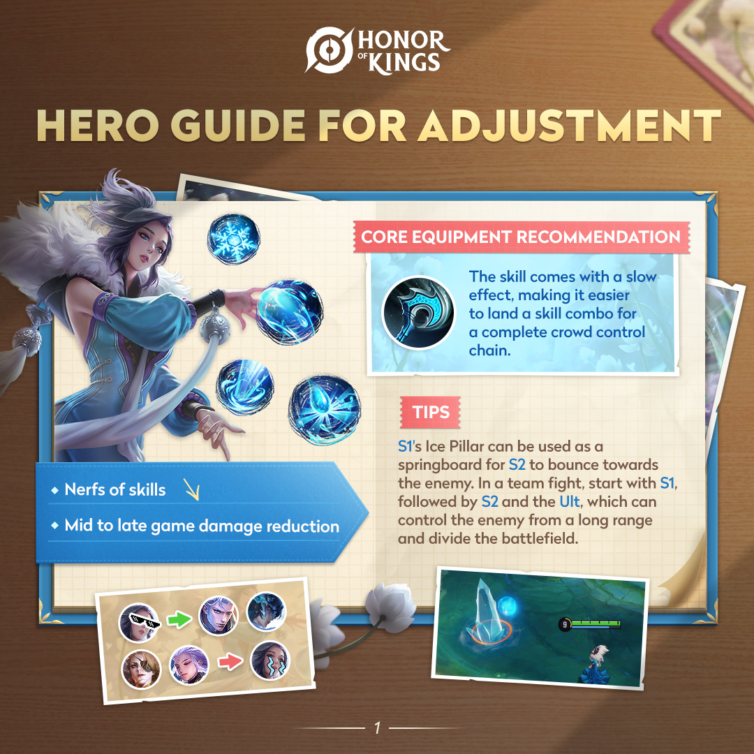 HonorOfKings's tweet image. "OH NOOOO, Lady Zhen's skills all got nerfed? 😱"
"Ugh, what's the point of buffing Erin's physical attack! 😒"

Perhaps this guide can help you explore more strategies.

#HonorofKings #HeroGuide #HeroAdjustments
