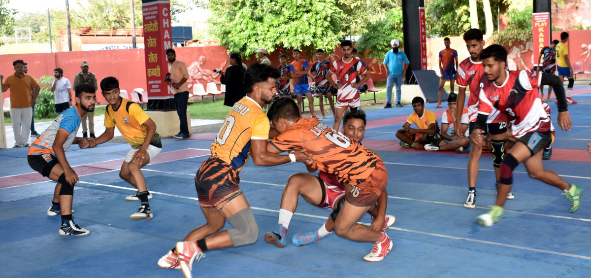 #SVEEP
A Kabaddi match at MA Stadium promoted voting awareness in which
DEO @justcsachin encouraged the participants to cast their vote, while UT Election Icon Ranjeet Kalra highlighted the role of youth in strengthening democracy.

<a href="/diprjk/">Information & PR, J&K</a> <a href="/ddnews_jammu/">DD NEWS JAMMU | डीडी न्यूज़ जम्मू</a>