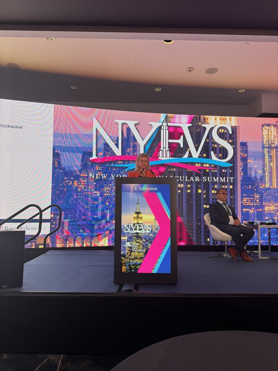 On to ALI <a href="/DrLizGenovese/">Liz Genovese, MD, MS, FACS</a> <a href="/EndovascularNy/">NY Endovascular Summit</a> <a href="/VascularSVS/">Vascular SVS</a>