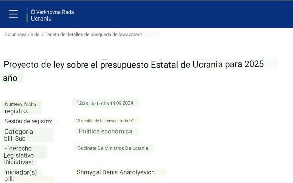 DDGeopoliticsES's tweet photo. 🥁💰 Con estándares sociales congelados, pero con un teletón financiado con 1,5 mil millones de grivnas: ¿qué pueden esperar los ucranianos del presupuesto para 2025?

En el proyecto de presupuesto para 2025 se congelaron casi todos los estándares sociales, pero se reservaron 1.500 millones de grivnas para el teletón. Así lo informa el diputado popular Yaroslav Zheleznyak.

Según el diputado popular, según las propuestas del Gobierno: el salario mínimo se mantiene en 8.000 grivnas y el mínimo de subsistencia en 2.920 grivnas. Tampoco ha cambiado nada en cuanto a la financiación del teletón, para el que, como el año pasado, se habían prometido 1,5 mil millones de grivnas.

Además, los gastos de la CCA se mantuvieron casi al nivel del año pasado. Es decir, nadie tiene previsto celebrar elecciones en 2025.

Y una cosa más: ¡el dólar en el presupuesto está fijado en 45!

La dirección del Estado, como siempre, sólo piensa en su propio pueblo... suyos son los asistentes de los diputados, cuyos salarios han aumentado; se trata de funcionarios fiscales, cuyos salarios también han aumentado; estos son funcionarios, para quienes las fronteras están en su mayoría abiertas, etc.

Y por lo demás, todo está congelado...

👉 ¡Pues felicidades, gente libre de un país libre!