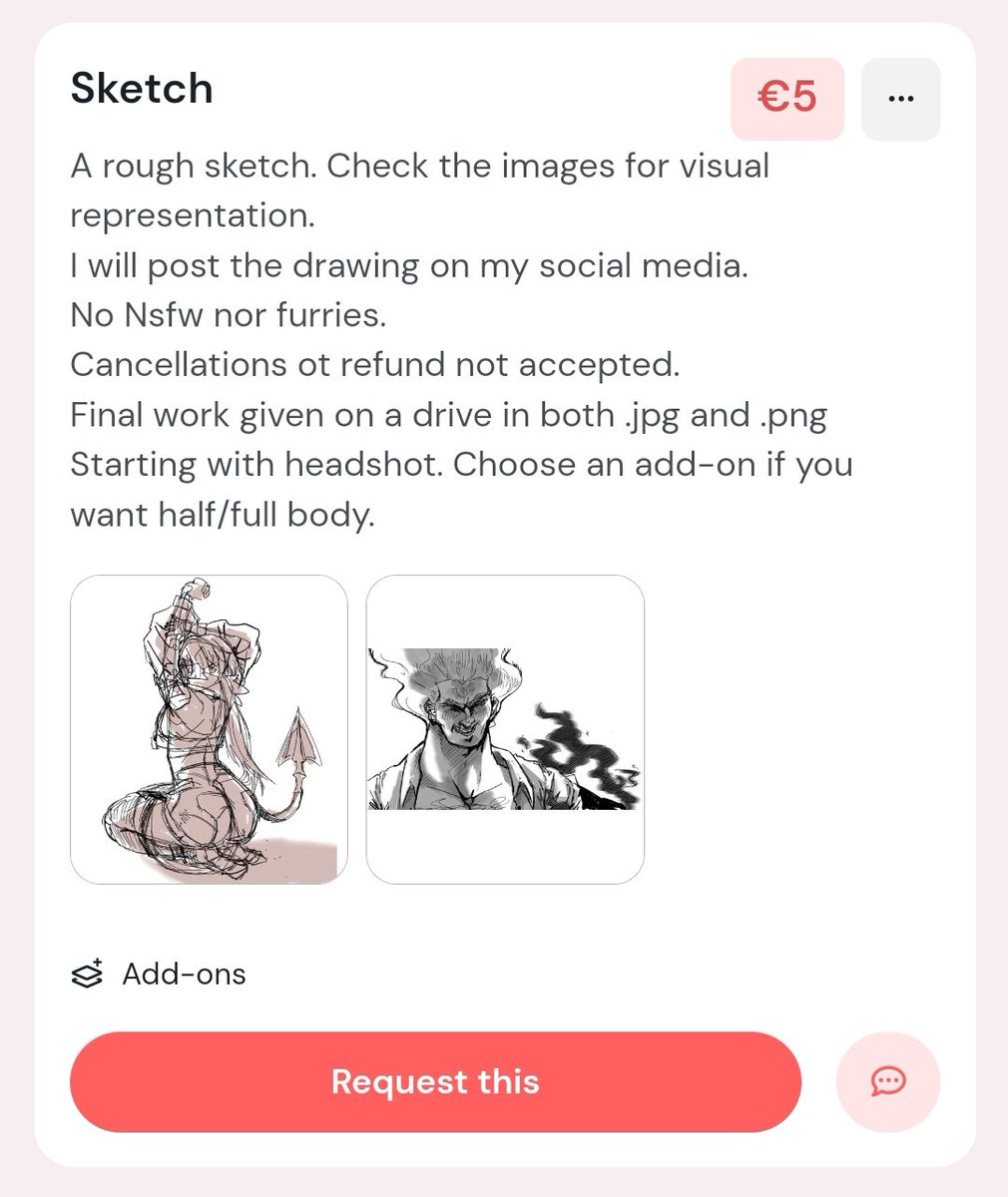 Okay guys I ONCE MORE made my Comms cheaper, at least a 60% of their original price. I really want clients, please commission me!! 
Heres my Kofi, check that for the prices, you can also contact me here on Twitter. Thanks!

Kofi: ko-fi.com/dangolisa/comm…