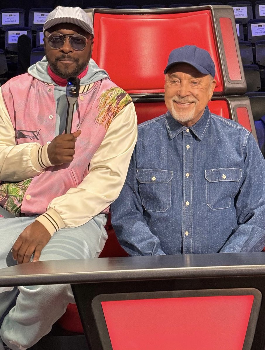 Tom Jones (@realsirtomjones) on Twitter photo Always fun with my pal <a href="/iamwill/">will.i.am</a> ! 🙏
See you at 8.15 for more <a href="/thevoiceuk/">The Voice UK</a> blind auditions! 🎙️🎙️🎙️#itv #teamtom #thevoiceuk
📸 <a href="/hawkwc2/">PeterHawker</a> Always fun with my pal <a href="/iamwill/">will.i.am</a> ! 🙏
See you at 8.15 for more <a href="/thevoiceuk/">The Voice UK</a> blind auditions! 🎙️🎙️🎙️#itv #teamtom #thevoiceuk
📸 <a href="/hawkwc2/">PeterHawker</a>
