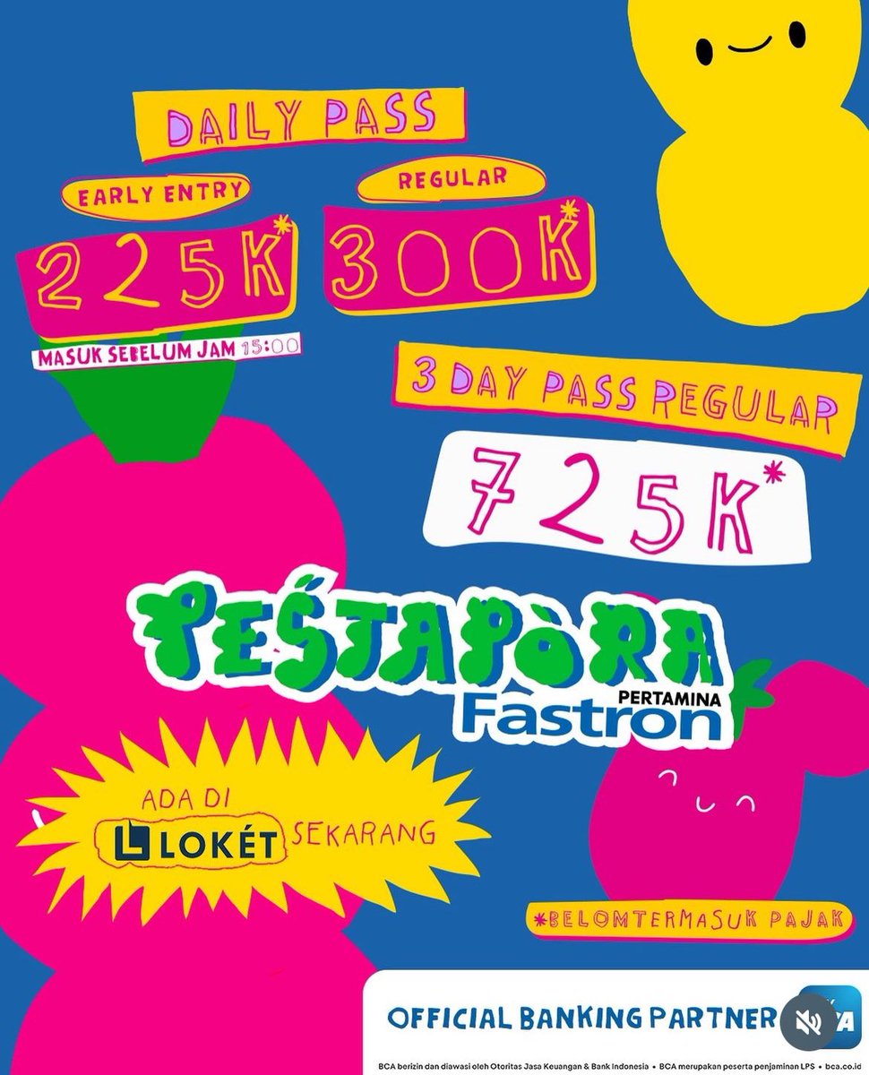 cherrydoongie's tweet photo. WTS PESTAPORA 2 TIX (UNDER PRICE WEB)

💖 3 day pass
💖 600k (bisa nego tipis)
💖 pake surat kuasa
💖 PROOF DM!
💖 testimoni udah banyak banget yaa no scam, cek threads aja atau IG pribadi🫶

WTS WTB PESTAPORA 2024 underprice https://t.co/QS2v0v4W6l