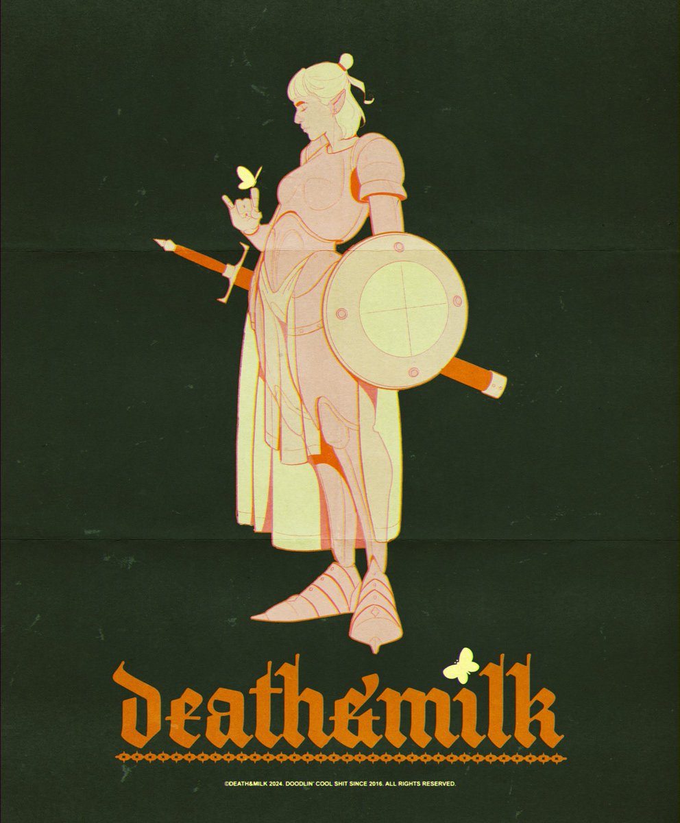 deathandmilk_'s tweet photo. Butterfly Knight https://t.co/9m92JdwkhP