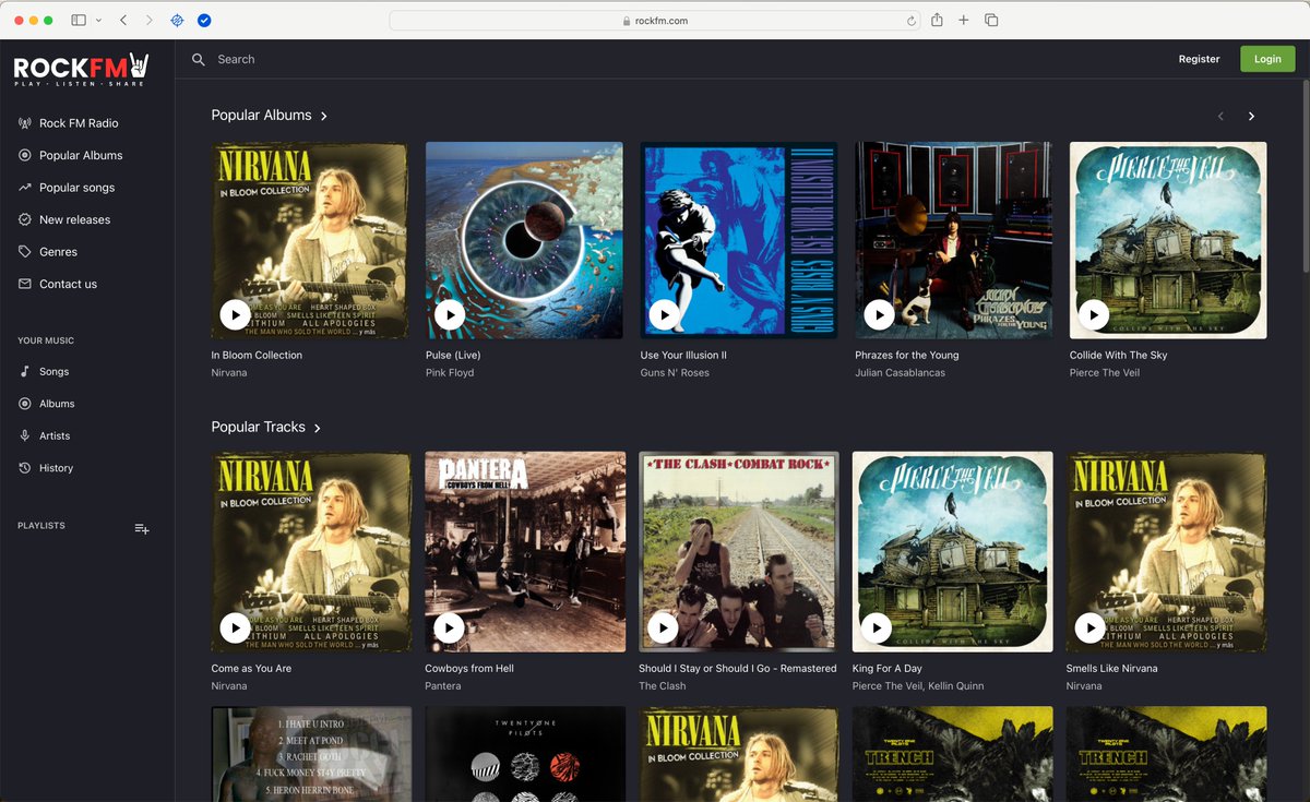 Our New Site is Live!! 🤘😝🤘

Listen Now : RockFM.com 

#RockFM #AlternativeRock #HeavyMetal #Grunge #BluesRock #PunkRock #ProgressiveRock #Rock #PsychedelicRock #Music #NewMusic #RockBand + more #RockMusic.
