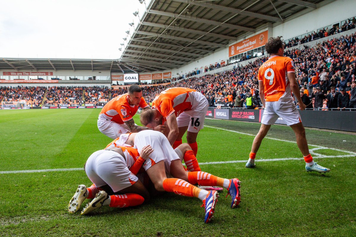 Blackpool FC tweet media