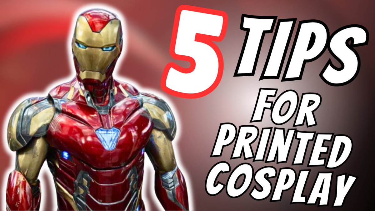 Frankly Built @ NYCC (@frankly_built) on Twitter photo Looking to jump into 3D printing your cosplay? Check out these important tips!
youtu.be/jCnDA9eNlWY?si… Looking to jump into 3D printing your cosplay? Check out these important tips!
youtu.be/jCnDA9eNlWY?si…