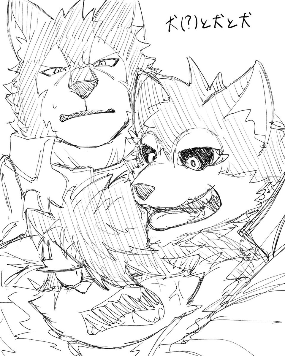 放サモ落描き
わんわん