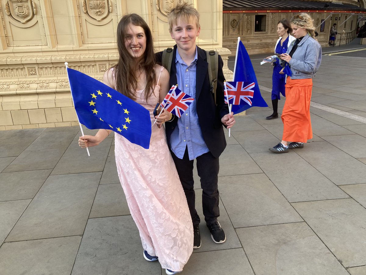 Just think about it.  No one born this century voted for Brexit #BBCProms #LNOP