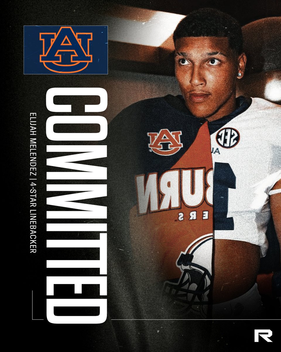 Top 100 linebacker Elijah Melendez has committed to Auburn. He is back on The Plains today for his second trip in three weeks. 

<a href="/Rivals/">Rivals</a> breaks down the pledge, the prospect and more right here:

n.rivals.com/news/auburn-st…