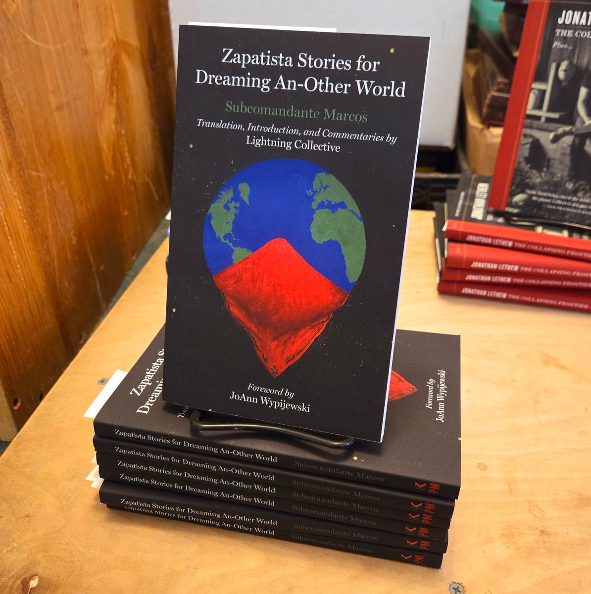 We just noticed that the time for tonight's event is listed incorrectly in the official schedule for the Ithaca Is Books Festival -- please note that "Zapatista Stories for Dreaming An-Other World" is at 6pm, not 7pm! See you soon.