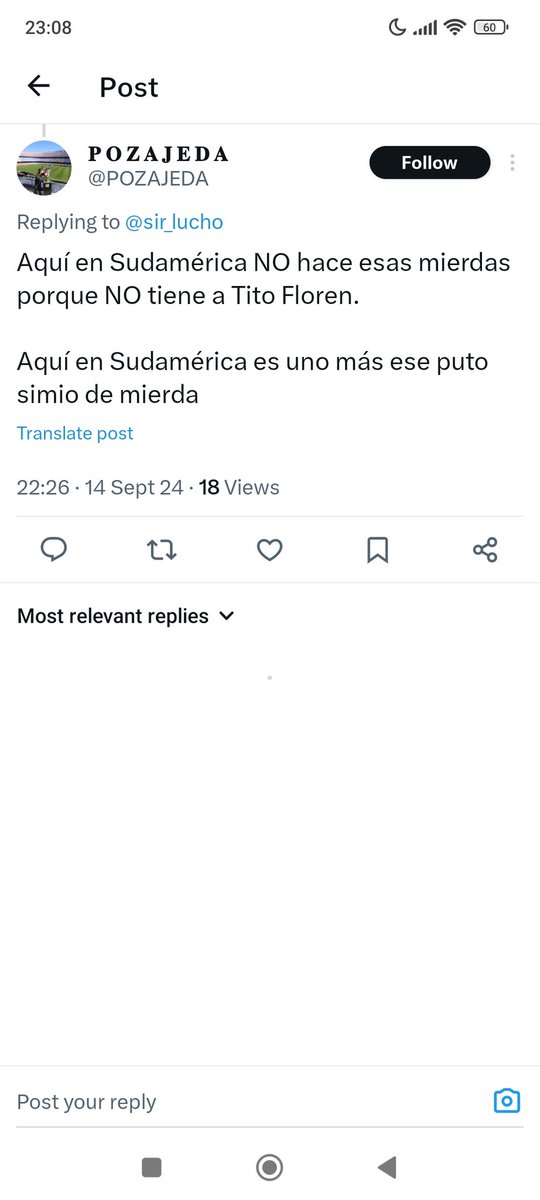 A reportar a la basura racista que llama simio a Vinicius, esta noche,<a href="/POZAJEDA/">𝐏 𝐎 𝐙 𝐀 𝐉 𝐄 𝐃 𝐀</a>. Y hay captura