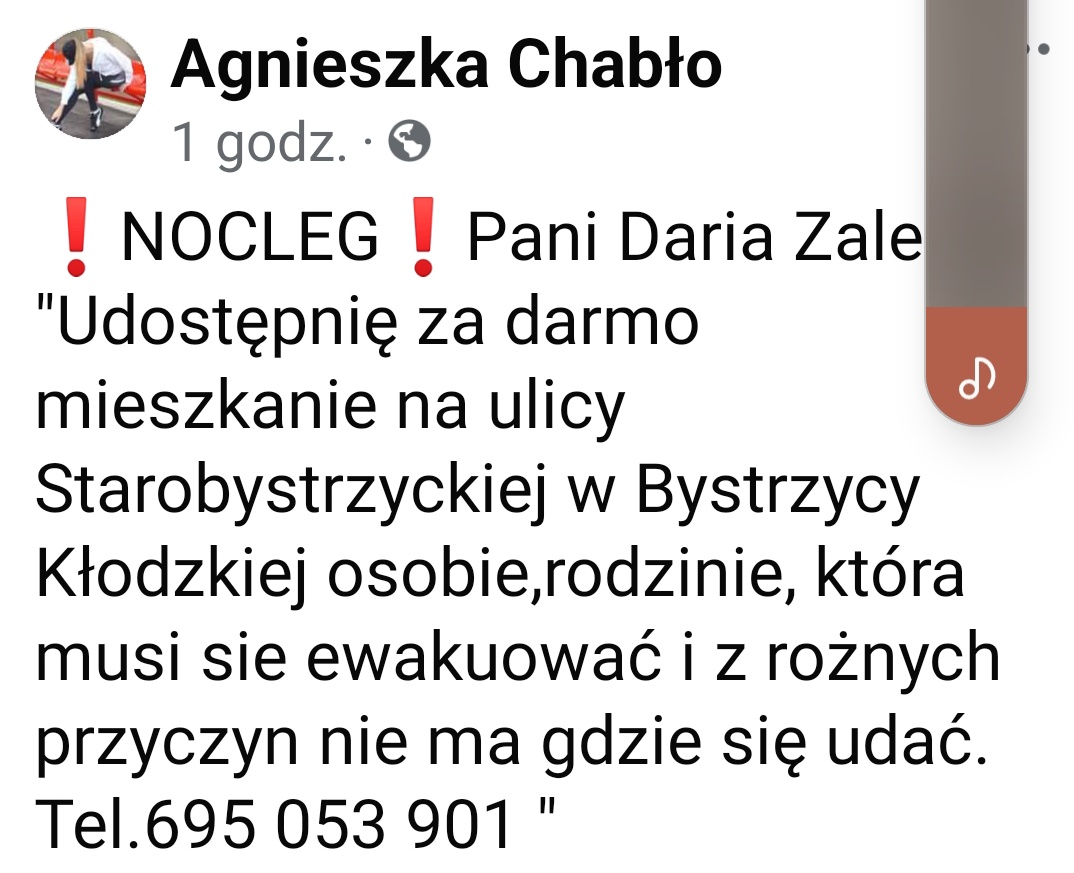 MieckaAniolowa's tweet photo. #Powodź 
#pomocwzakwaterowaniu https://t.co/JyLEUWIIm7