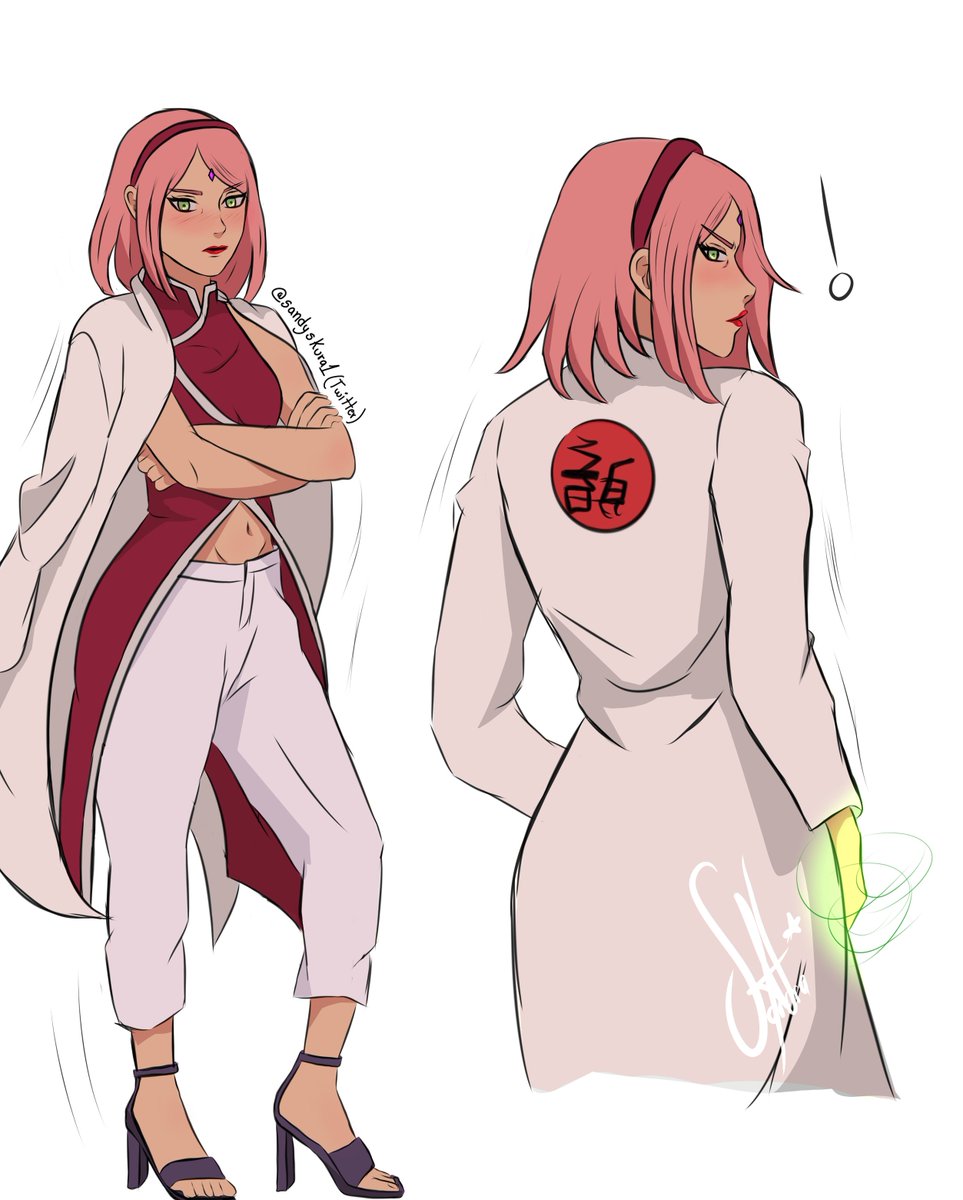 My mother is back 🌸🔥 #Naruto #Sakura #Boruto #サクラ