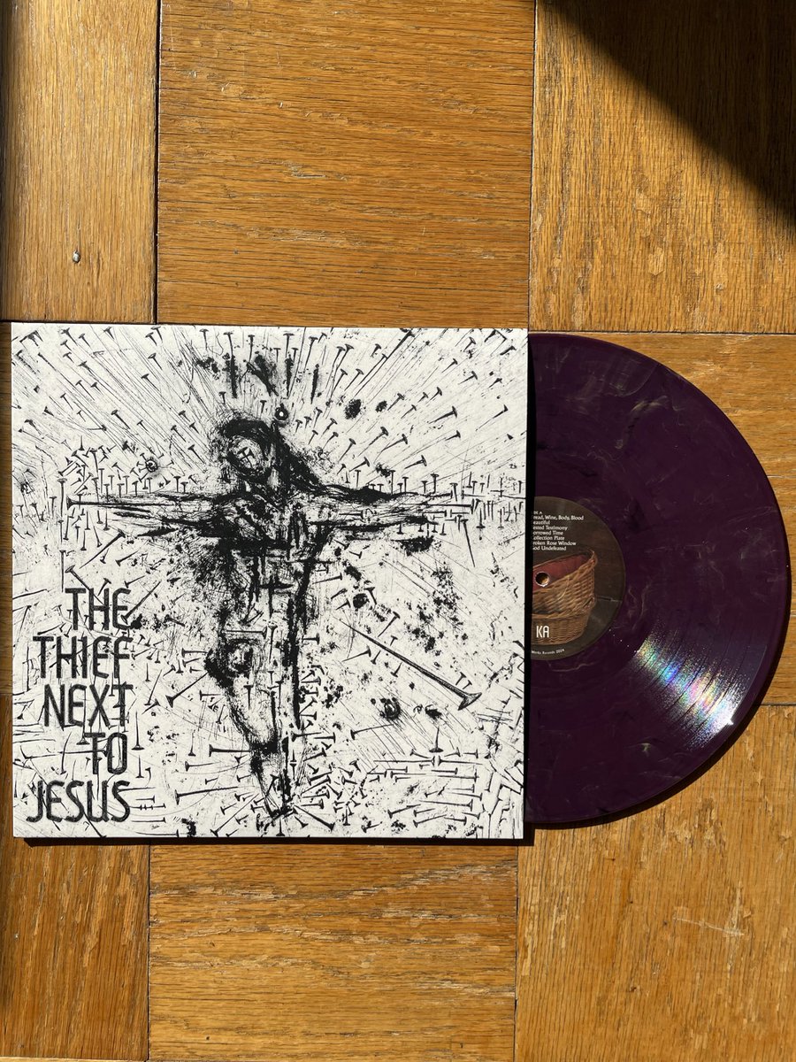 BrownsvilleKa's tweet image. The Thief Next To Jesus vinyl
Only 717 available with 107 of them the darker purple (second photo)
(Inside sleeve shows the journey)
Available at the pop-up on Saturday 9/28/24
