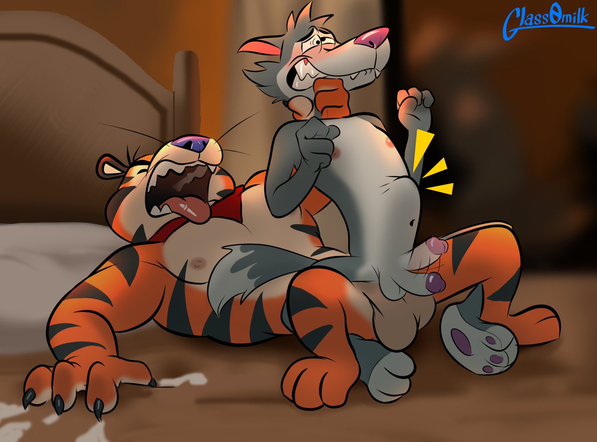 Almond Milk (@glass0milkad) on Twitter photo "Filling his bowl full of milk" "Filling his bowl full of milk"