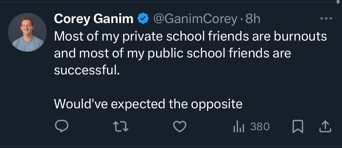 15,500+ “followers” and 0 likes

If you are trying to build a brand/following, less is more

Corey, stop bludgeoning us with laughably amateurish gym takes and fake motivational quotes and sound bites