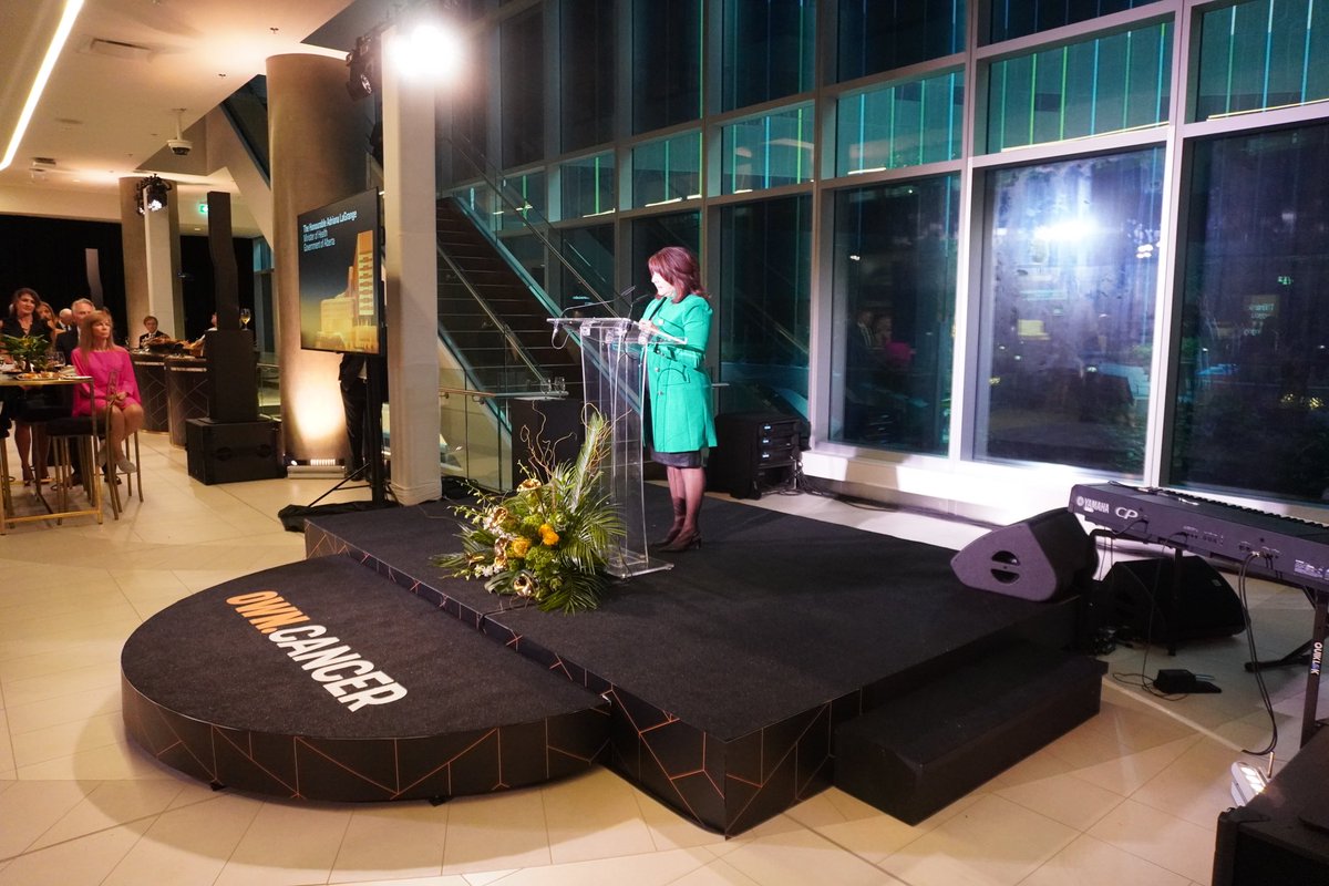 Adriana LaGrange (@adrianalagrange) on Twitter photo Last night was an incredible night for Calgary and all Albertans!
I was privileged to speak at the <a href="/weowncancer/">OWN.CANCER</a> campaign celebration event. A unique partnership between <a href="/AHS_media/">Alberta Health Services</a>, <a href="/UCalgary/">U Calgary</a>, and <a href="/albertacancer/">albertacancer</a>, OWN.CANCER raised $293 million dollars for cancer research and Last night was an incredible night for Calgary and all Albertans!
I was privileged to speak at the <a href="/weowncancer/">OWN.CANCER</a> campaign celebration event. A unique partnership between <a href="/AHS_media/">Alberta Health Services</a>, <a href="/UCalgary/">U Calgary</a>, and <a href="/albertacancer/">albertacancer</a>, OWN.CANCER raised $293 million dollars for cancer research and