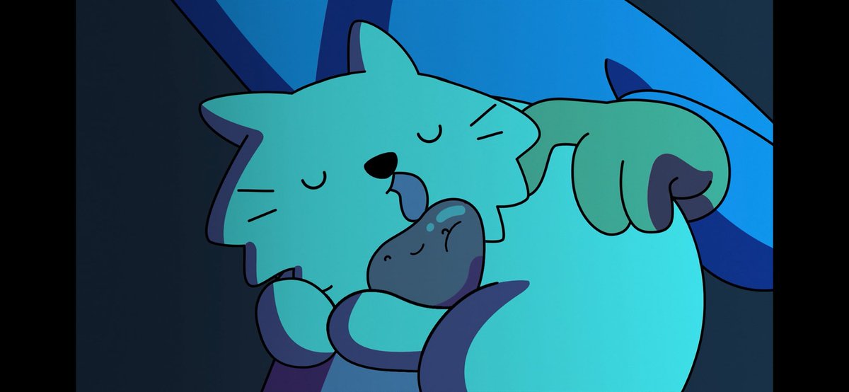 EtotheK_'s tweet image. Did you all really watch until the very end? 
👀😎
@doodles 
#DATD 🌈