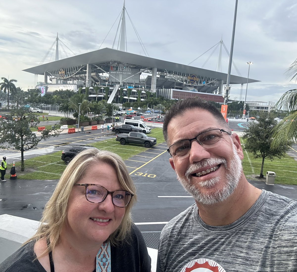 Game didn’t go as we hoped but glad I made the time to attend my first fins game in Miami.   Will definitely have to come back and see them get a W.