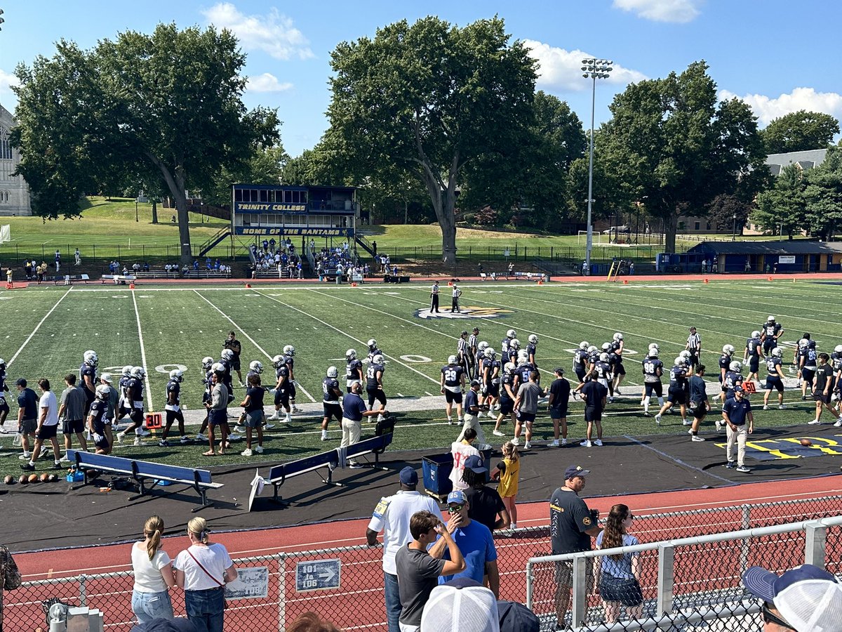 Evan Tyler (@evant_2025) on Twitter photo Thank you <a href="/CoachAcq/">Lew Acquarulo</a> for having me on campus today for the first home game. It was great to see <a href="/TrinCollFB/">Trinity College Football</a> come away with the W. <a href="/CoachDevanney/">Jeff Devanney</a> <a href="/_coachdwilliams/">Denver Williams</a> Thank you <a href="/CoachAcq/">Lew Acquarulo</a> for having me on campus today for the first home game. It was great to see <a href="/TrinCollFB/">Trinity College Football</a> come away with the W. <a href="/CoachDevanney/">Jeff Devanney</a> <a href="/_coachdwilliams/">Denver Williams</a>