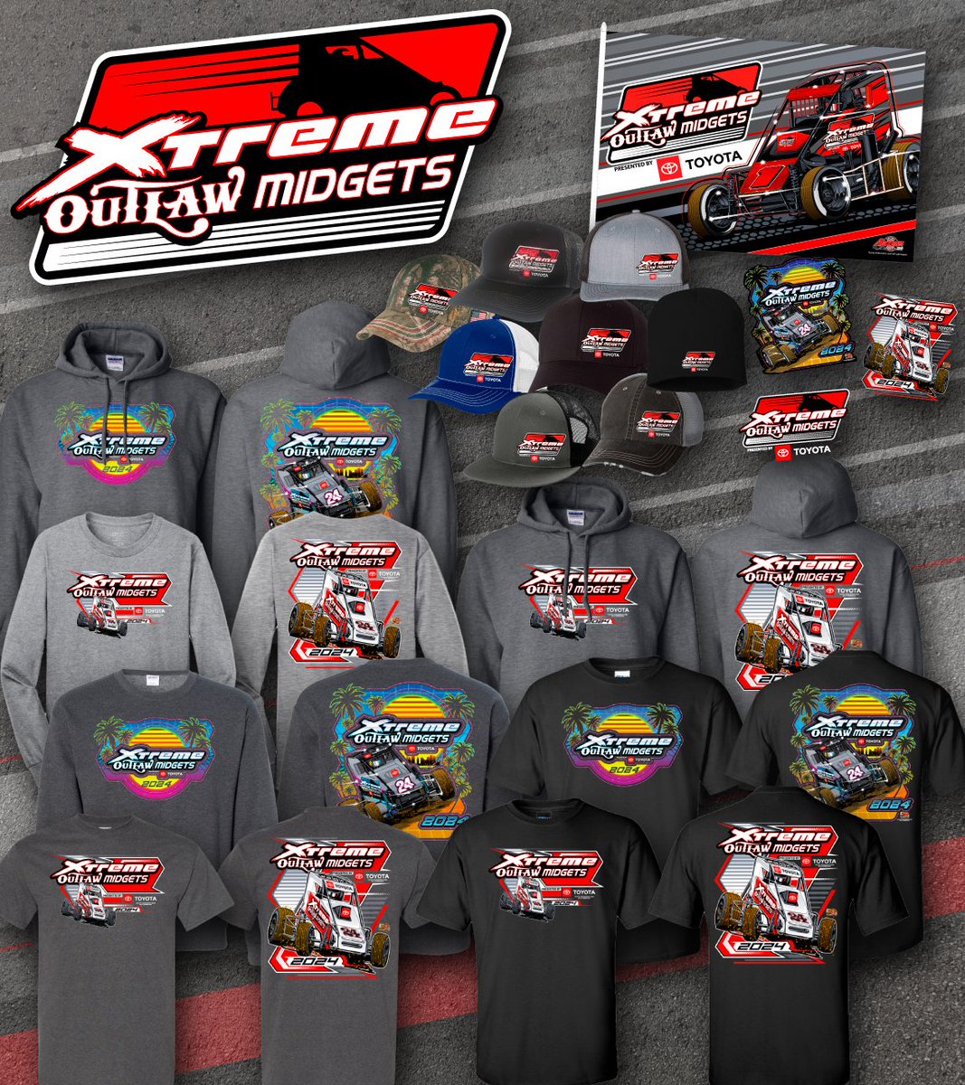 Fall has nearly arrived, which means it's time to get the newest cold weather racing gear. 🧥

Visit GottaRace.com/collections/ex… to pick up some official #XtremeOutlaw long-sleeve tees, hoodies, hats and more!