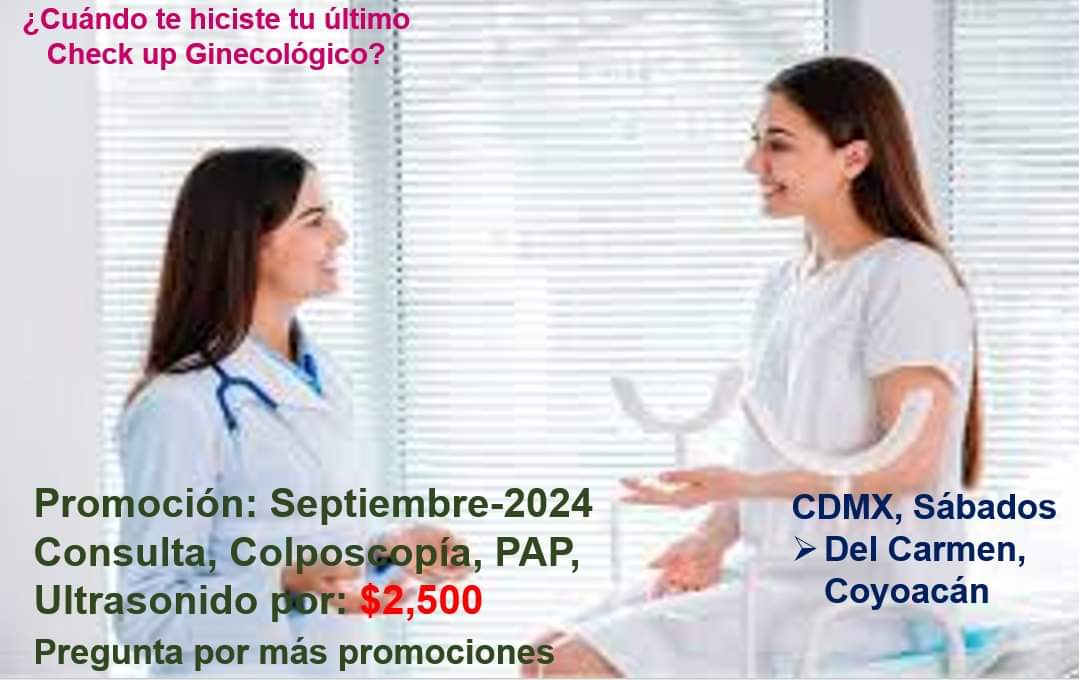 Astrid Marché (@astrid_marche) on Twitter photo Consulta ginecológica, #PAP, ETS, #colposcopía, #ultrasonido, cultivo de #exudado, #biopsia, #pellets
Diagnóstico-tratamiento del #VPH
Citas al 5539902070
Dra Carolina
Consultorio Del Carmen Coyoacán
Sábado
#RT <a href="/EnTlalpan/">En Tlalpan</a> Consulta ginecológica, #PAP, ETS, #colposcopía, #ultrasonido, cultivo de #exudado, #biopsia, #pellets
Diagnóstico-tratamiento del #VPH
Citas al 5539902070
Dra Carolina
Consultorio Del Carmen Coyoacán
Sábado
#RT <a href="/EnTlalpan/">En Tlalpan</a>