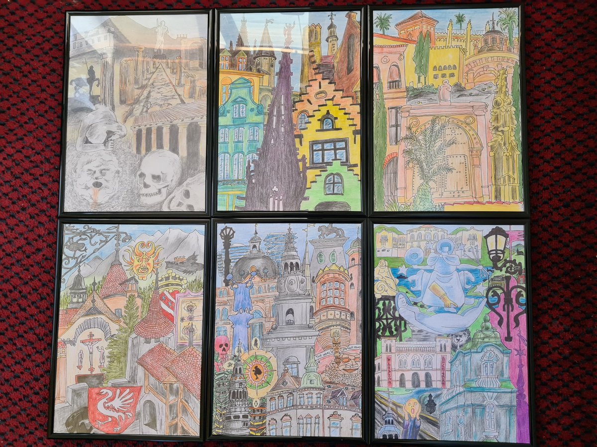 Oslo sketch montage added to my Place on a Page series!